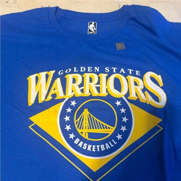 NBA Golden State Warriors Blue and Gold Tee - Picture 5 of 6